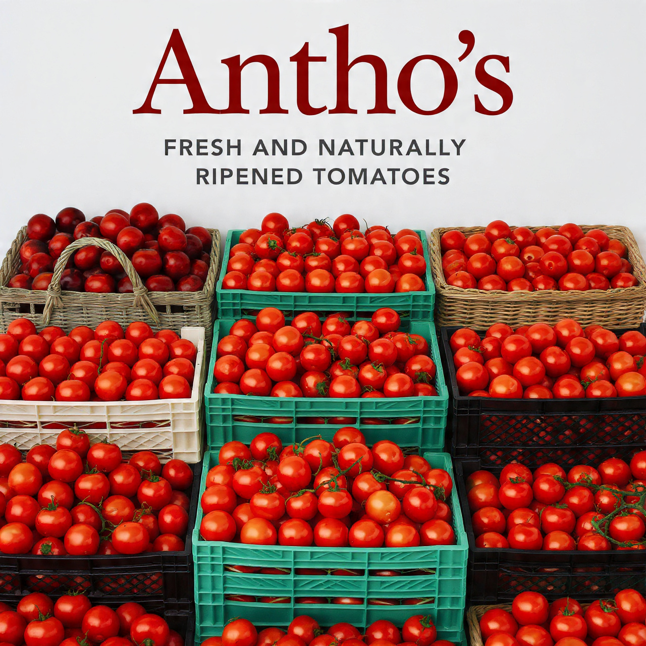 Antho's Fresh and Naturally rippend Tomatoes Farm